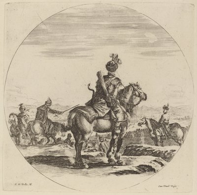 Cavalier polonais - Stefano della Bella