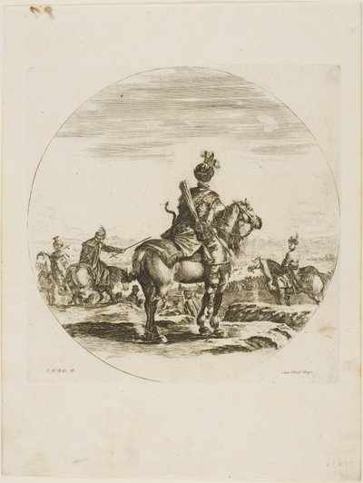 Cavalier polonais - Stefano della Bella