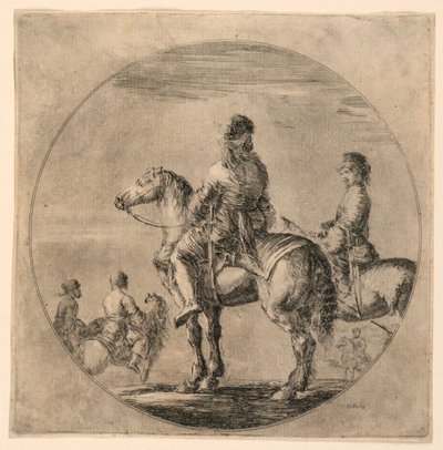 Cavaliers polonais - Stefano della Bella
