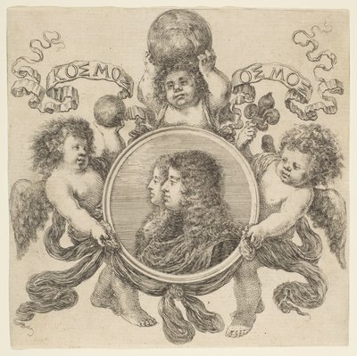 Portrait de Cosimo de Médicis et Marguerite Louise d