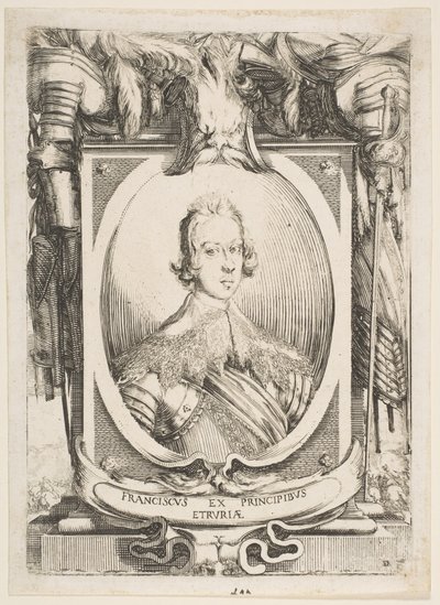 Portrait de Francesco de Medici, 1634 - Stefano della Bella