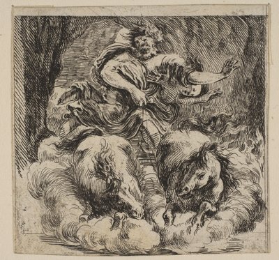 Proserpina, du Jeu de la Mythologie, 1644 - Stefano della Bella
