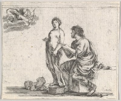Pygmalion, du Jeu de la Mythologie - Stefano della Bella