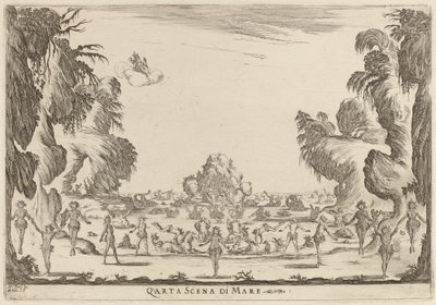 Quarta Scena di Mare, 1637 - Stefano della Bella