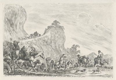 Voyage de Jacob en Égypte - Stefano della Bella