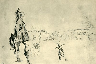 Figure masculine debout, 1633-1634, 1943 - Stefano della Bella