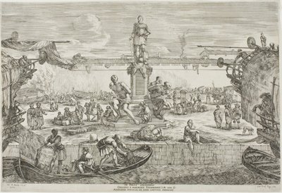 Statue de Ferdinand I, Grand-Duc de Toscane - Stefano della Bella