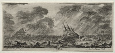 Les quatre éléments : Aqua - Stefano della Bella
