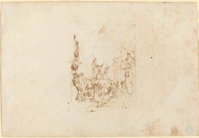 Le Martyre de Saint André - Stefano della Bella