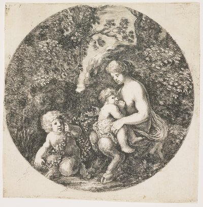 La Femme du satyre, 1656 - Stefano della Bella