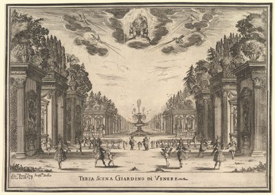 Troisième scène, le jardin de Vénus, de 