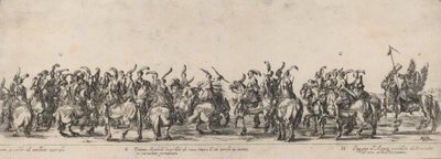 Trente archers et pages, 1633 - Stefano della Bella