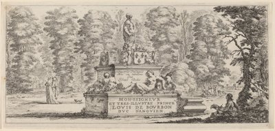 Page de titre pour Divers paysages, avant 1647 - Stefano della Bella