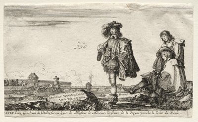 Diverses figures et paysages, 1649 - Stefano della Bella