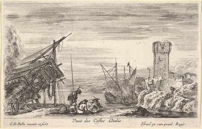 Vue de la côte d
