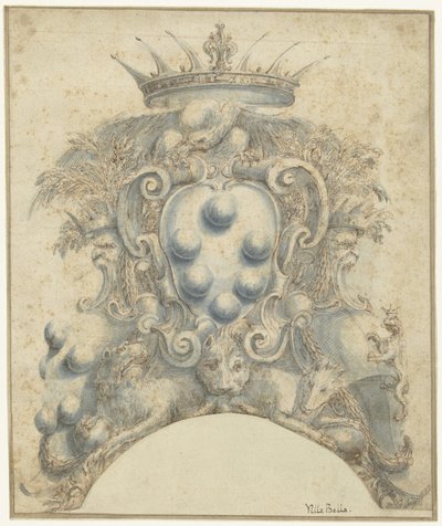 Armoiries de la famille Médicis - Stefano della Bella