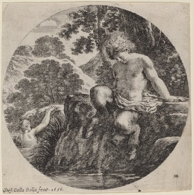 Jeune satyre au bord d
