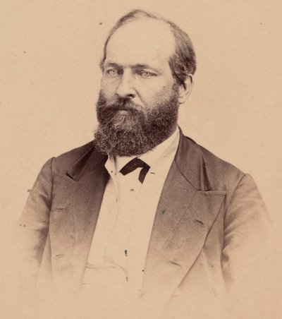Portrait de James Abram Garfield 1831-1881, 1869 - Stein Bros