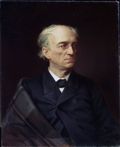 Portrait du poète russe Fiodor Ivanovitch Tiouttchev - Stepan Fyodorovich Alexandrovsky
