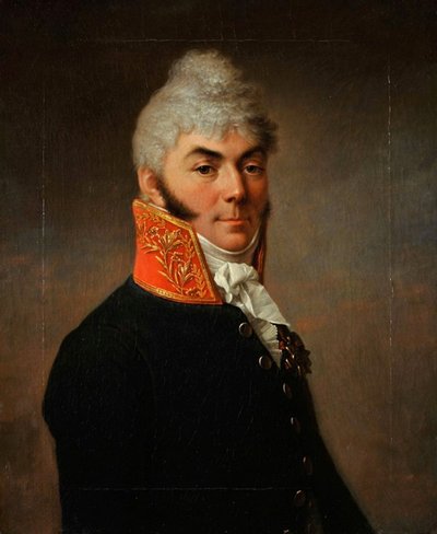 Portrait du comte Nikolaï Nikolaïevitch Novossiltsev 1761-1836, avant 1808 - Stepan Semenovich Shchukin