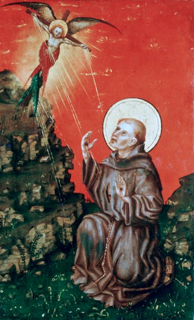 Saint François recevant les stigmates, vers 1430-1451 - Stephan Lochner