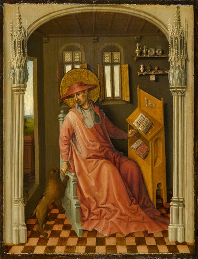 Saint Jérôme dans son étude - Stephan Lochner