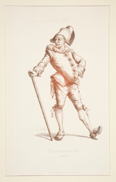 Polichinelle en 1820 - Stephane Pannemaker