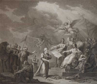 Allégorie du traité de Jassy, 1792 - Stephanoff