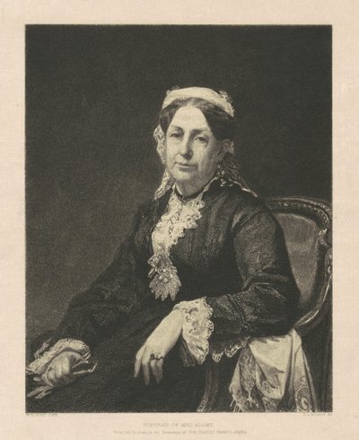 Portrait de Mme Adams - Stephen Alonzo Schoff, after William Morris Hunt