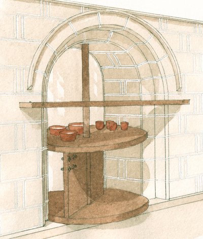 Office médiéval, Abbaye de Fountains, Yorkshire, c.1200-1520 - Stephen Conlin