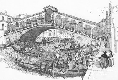 Le Pont du Rialto, Venise au XVIIIe siècle - Stephen Conlin