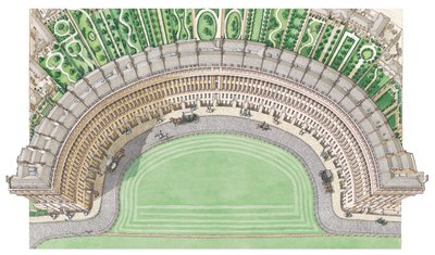 Le Royal Crescent, Bath, c.1780-1800 - Stephen Conlin