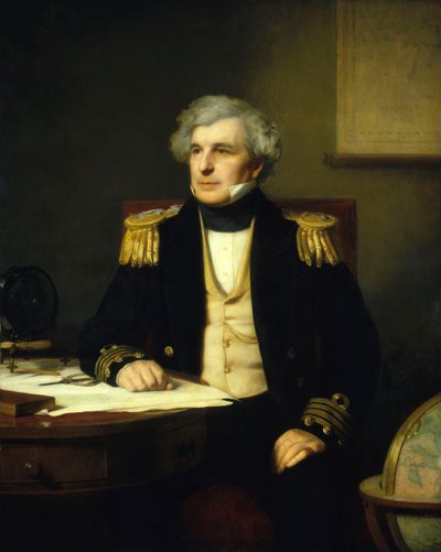 Capitaine Sir James Clark Ross (1800-1862) - Stephen Pearce