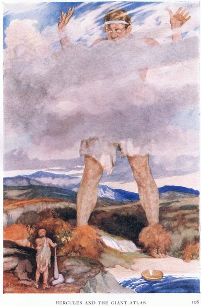 Hercule et le géant Atlas - Stephen Reid