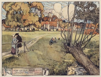 Illustration pour Le Village Abandonné par Oliver Goldsmith - Stephen Reid