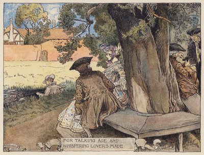 Illustration pour Le Village déserté par Oliver Goldsmith - Stephen Reid