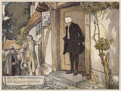 Illustration pour Le Village déserté par Oliver Goldsmith - Stephen Reid