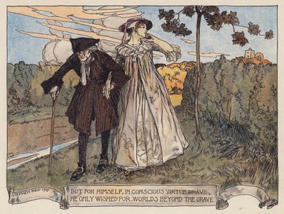 Illustration pour Le Village abandonné par Oliver Goldsmith - Stephen Reid