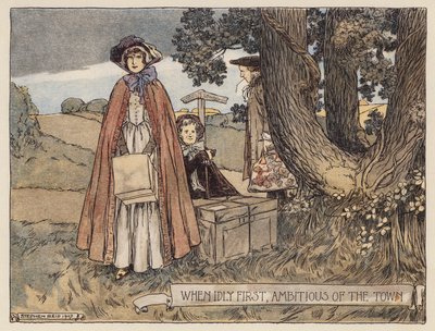 Illustration pour Le Village déserté par Oliver Goldsmith - Stephen Reid