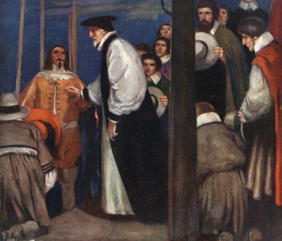 Laud Entrant dans la Barque à Lambeth pour aller à la Tour - Stephen Reid