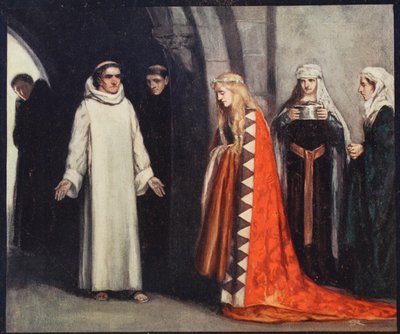 Saint Bernard et sa sœur Hombeline, illustration de 