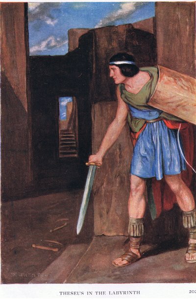 Thésée et le labyrinthe - Stephen Reid