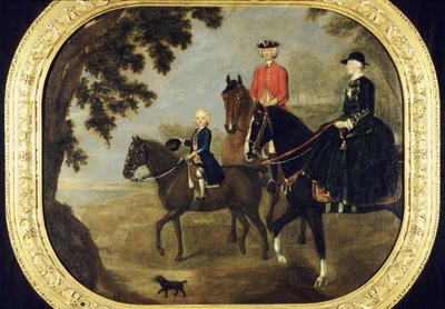Sir George Hampton et sa famille, vers 1738 - Stephen Slaughter