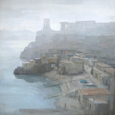 Une ville méditerranéenne brumeuse - Steve Mitchell