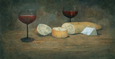 Vin rouge et fromage - Steve Mitchell