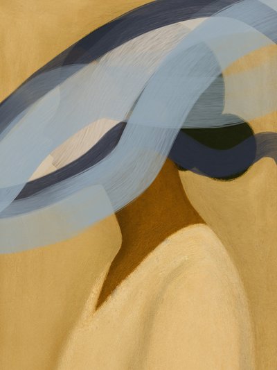 Portrait élégant au voile - Studio Palette