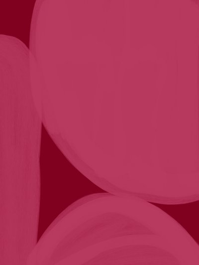 Formes fluides roses - Studio Palette