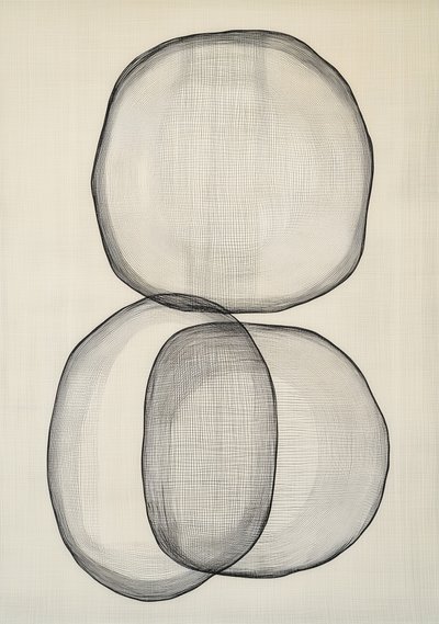 Formes organiques superposées - Studio Palette