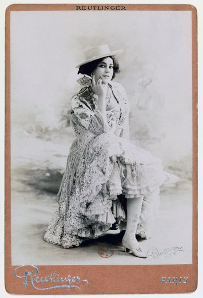 Eliza Rosanna Gilbert connue sous le nom de Lola Montez - Studio Reutlinger