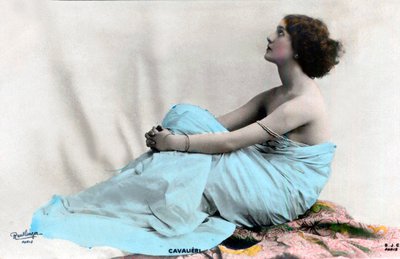 Lina Cavalieri en Fedora, vers 1900-1905 - Studio Reutlinger